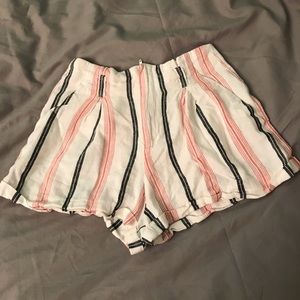 striped shorts